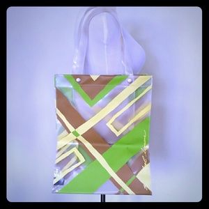 Michael Liscone designer beach bag.